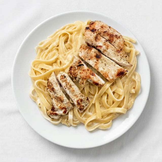 Fettuccine Alfredo.