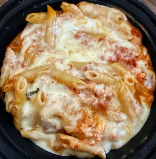 Baked Mostaccioli.