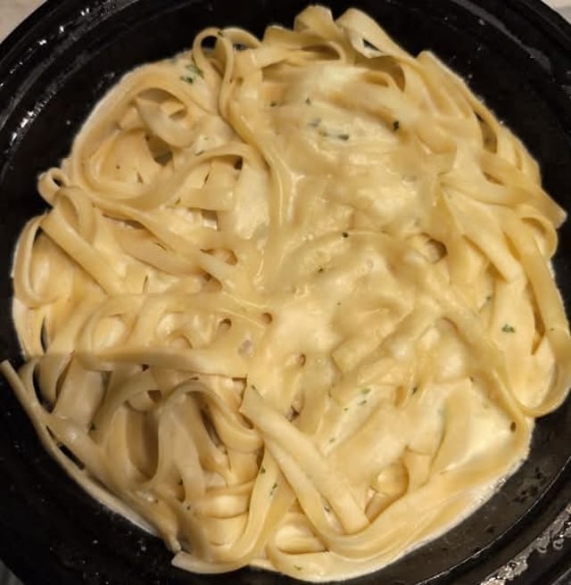 Fettuccine Alfredo.
