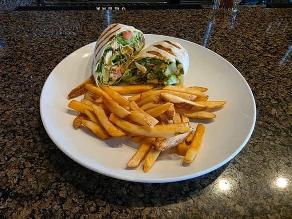 Sweet Chicken Wrap.