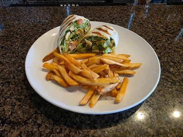 Sweet Chicken Wrap.