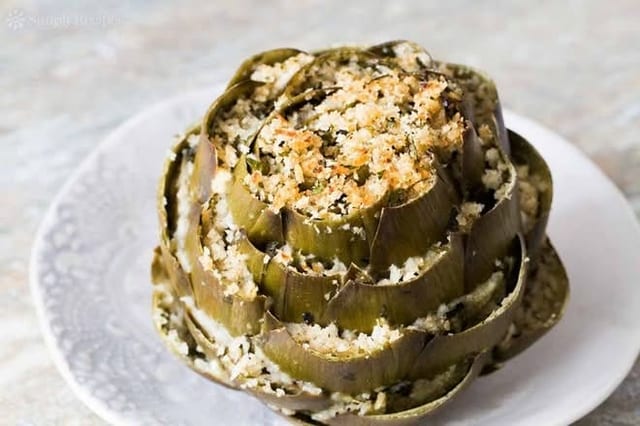 Stuffed Artichoke.