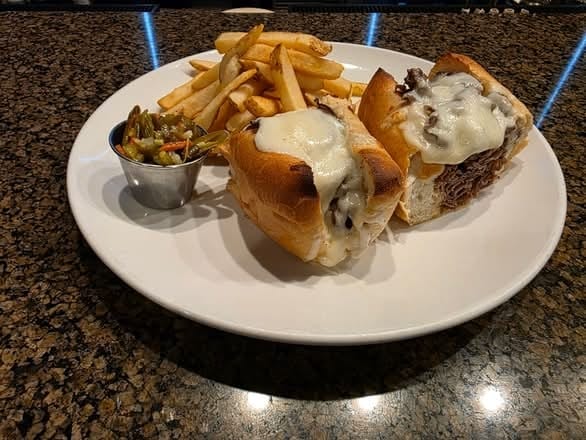 Italian Beef Sandwich.