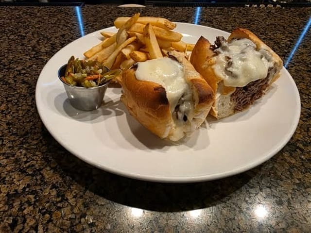 Italian Beef Sandwich.